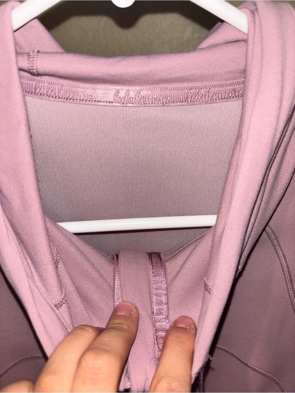 lululemon athletica Light Mauve Full-Zip Hooded Jacket
